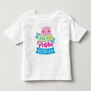 Cute Perzonalized Proud Plushie Hooman Toddler T-Shirt