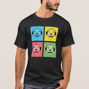 Cute Pet Animal Puggle Owner Dog Lover Pop Puggle T-Shirt