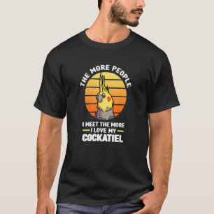 Cute Pet Bird Parrot Cockatiel T-Shirt