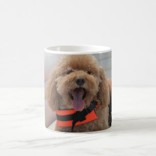 Cute Pet Dog Cockapoo Best Friend Photograph Coffee Mug