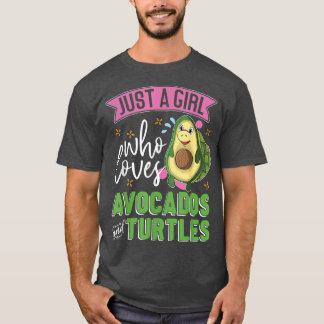 Cute Pet Owner Just A Girl Who Loves Avocados And  T-Shirt