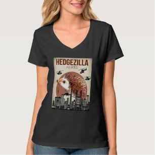 Cute Pet Pajama Hedgehog Outfit Hedzilla Tee