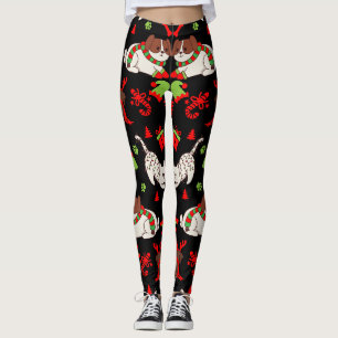 Cute Pet Patterned Christmas Gift Leggings