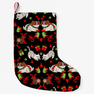 Cute Pet Patterned Christmas Gift Small Christmas Stocking