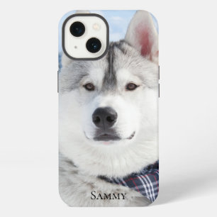 Cute Pet Photo Name iPhone 13 Case