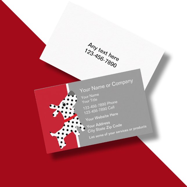 Cute Pet Service Business Cards (Creator Uploaded)