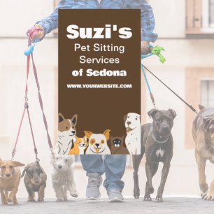 Cute Pet Sitting Dog Cat Business Card