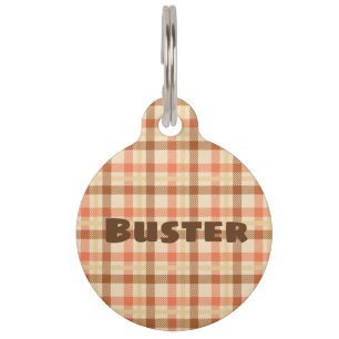 Cute Pet Tag for Dog or Cat. Available in 2 sizes.