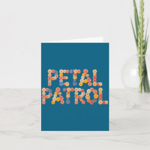Cute petal patrol do crew tribe bridal future mrs card