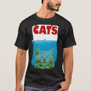 Cute Pets Cat Parody Kitty and Mouse T-Shirt
