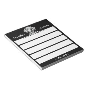 Cute Pets Minimalistic Design - Dog 1 Notepad