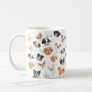 Cute Pets Pattern Mug – Adorable Animal