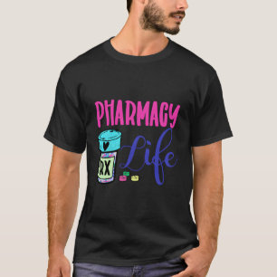 Cute Pharmacist Pharmacy Gift Tech Medical Medicin T-Shirt