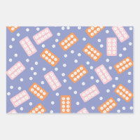 Cute Pharmacy Tech Wrapping Paper