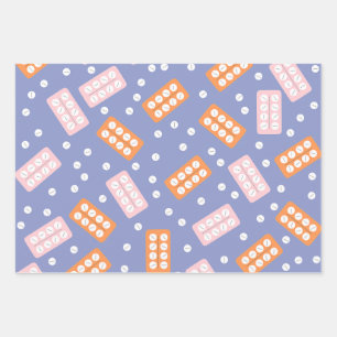 Cute Pharmacy Tech Wrapping Paper