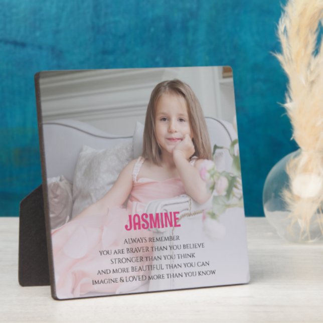 Cute photo quote daughter  plaque (Creator Uploaded)