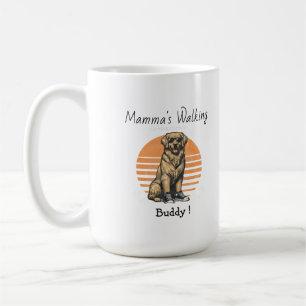 Cute Photo with Graphic Mama's Buddy Personalise Coffee Mug