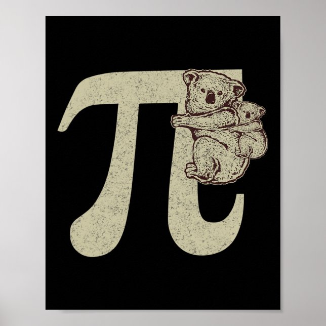 Cute Pi Day 3.14 Math Fan Cutie Pie By  Poster (Front)