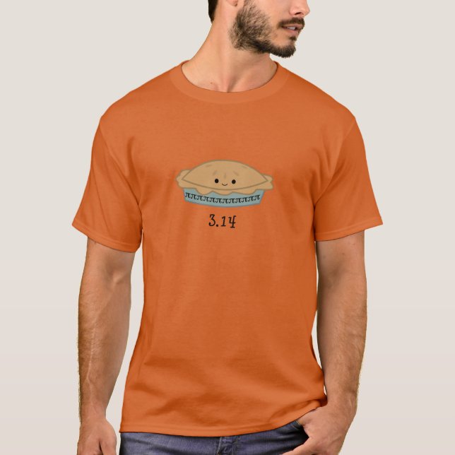 Cute Pi Day 3.14 T-Shirt (Front)