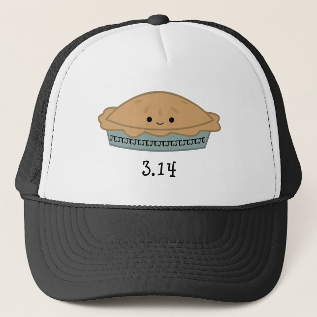 Cute Pi Day 3.14 Trucker Hat (Front)