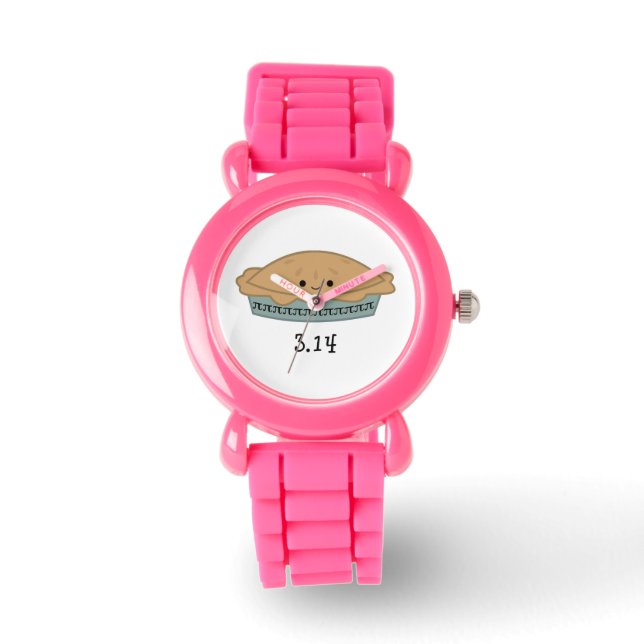 Cute Pi Day 3.14 Watch (Front)