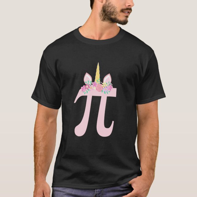 Cute Pi Day Math Day for Teacher Women girls Cute  T-Shirt (Front)