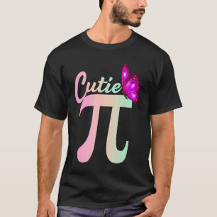 Cute Pi Day Math Day Teacher Women girls Cutie Pi  T-Shirt