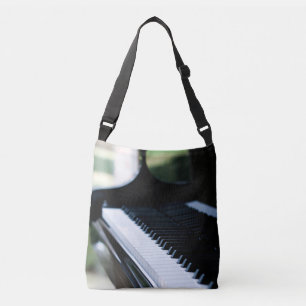 Cute Piano Artwork Crossbody Bag