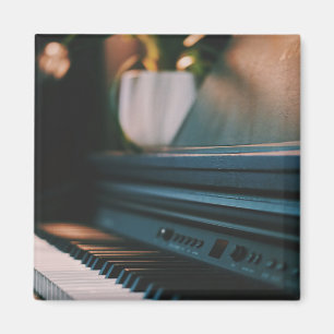 Cute Piano Artwork Magnet