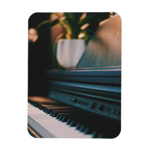 Cute Piano Artwork Magnet