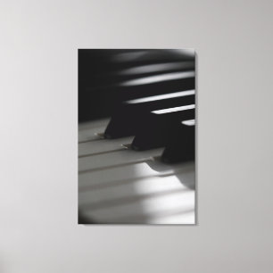 Cute Piano Canvas Print