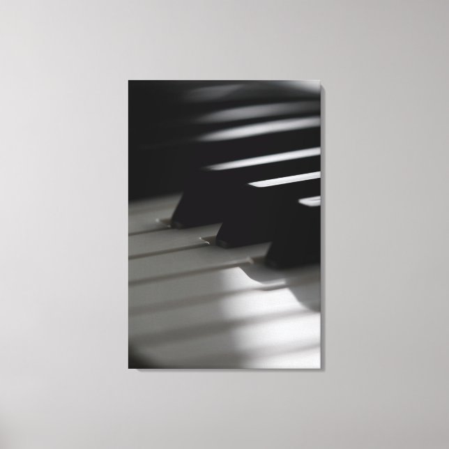 Cute Piano Canvas Print (Front)