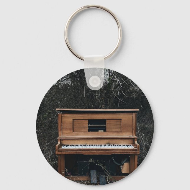 Cute Piano Key Ring (Front)