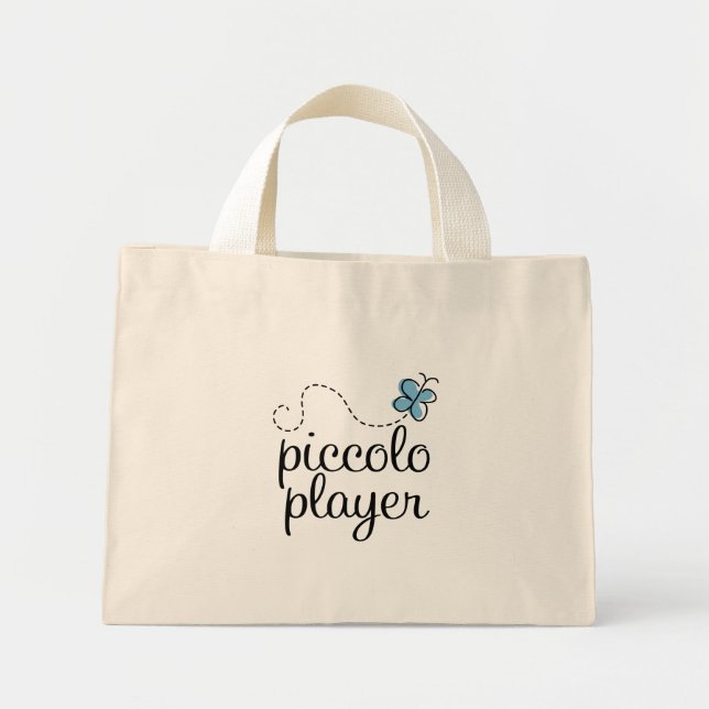 Cute Piccolo Player Music Bag (Front)