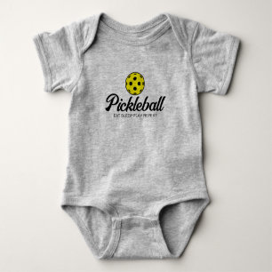 Cute pickleball jumpsuit for new baby