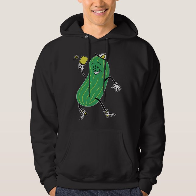 Cute Pickles Hat Hoodie (Front)