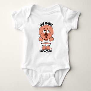 Cute Pig Big Baby Porkchop Bodysuit