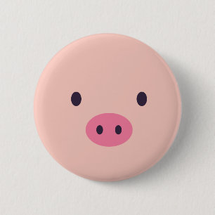 Cute Pig Buttons