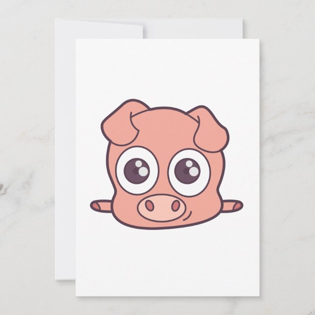 Cute pig clipart (Front)