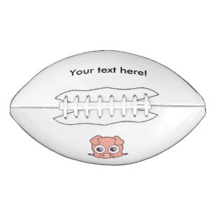 Cute pig clipart american football