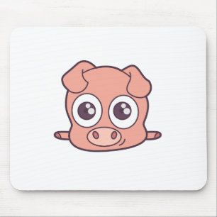 Cute pig clipart mouse mat