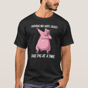 Cute Pig For Men Dad Livestock Animal Food   1 T-Shirt