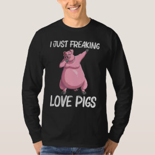 Cute Pig For Men Women Livestock Animal Food 5 T-Shirt
