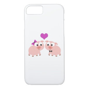 Cute Pig Love iPhone 8/7 Case