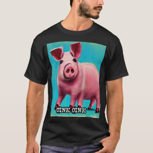 Cute Pig Piggie Oink Oink_10 T-Shirt