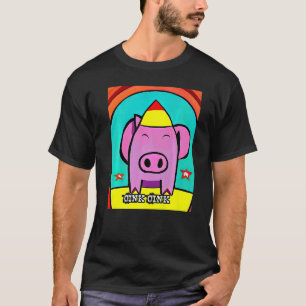 Cute Pig Piggie Oink Oink 14 T-Shirt