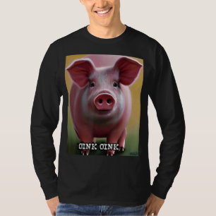 Cute Pig Piggie Oink Oink 19 T-Shirt