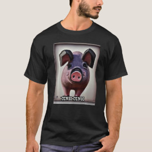 Cute Pig Piggie Oink Oink 20 T-Shirt