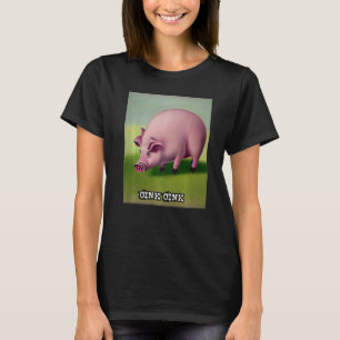 Cute Pig Piggie Oink Oink 26 T-Shirt