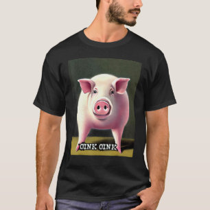 Cute Pig Piggie Oink Oink 30 T-Shirt